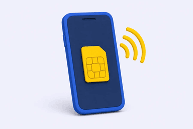 Téléphone avec une carte eSIM